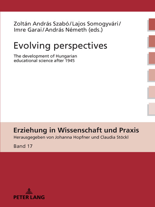 Title details for Evolving perspectives by Johanna Hopfner - Available